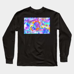 Bubbling Design Version 1 Long Sleeve T-Shirt